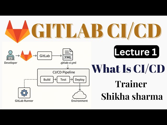 GitLab CI/CD Crash Course in Hindi 🚀 What is CI/CD? Super Beginner Friendly Lecture 1 #gitlab #cicd