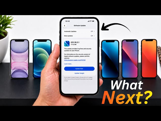 iOS 26.5.1 For iPhone 13/11/12/14/15/16? | iOS Update For iPhone 13 What's Next? | 