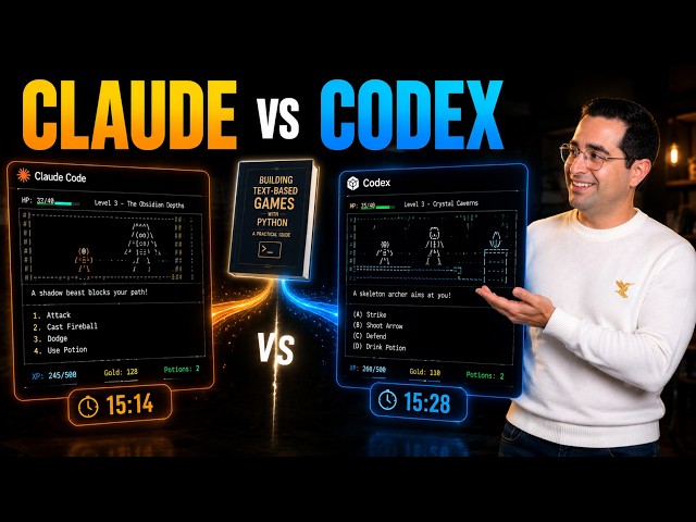 Claude Code vs Codex | Which AI Builds Better Game?