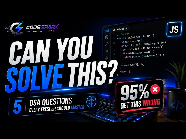 95% of Freshers Get These JavaScript Questions Wrong 😱