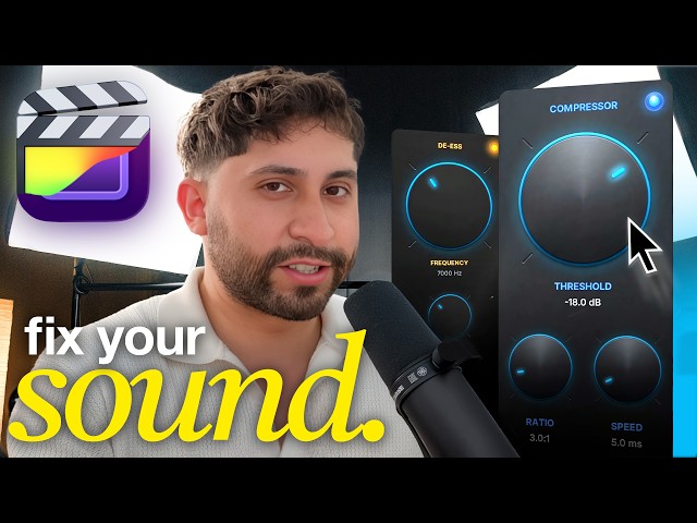 Fix HORRIBLE Sound Quality with this Trick in FCP