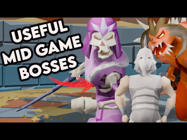 12 USEFUL Mid Game Bosses For Ironmen In OSRS 2025