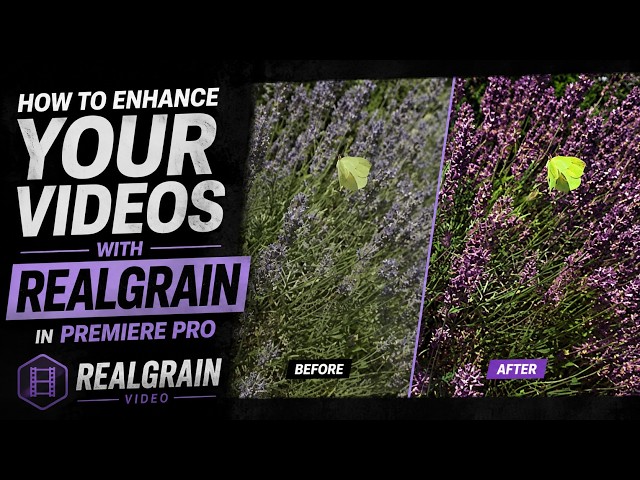 How to Enhance Your Videos with Realgrain in Premiere Pro