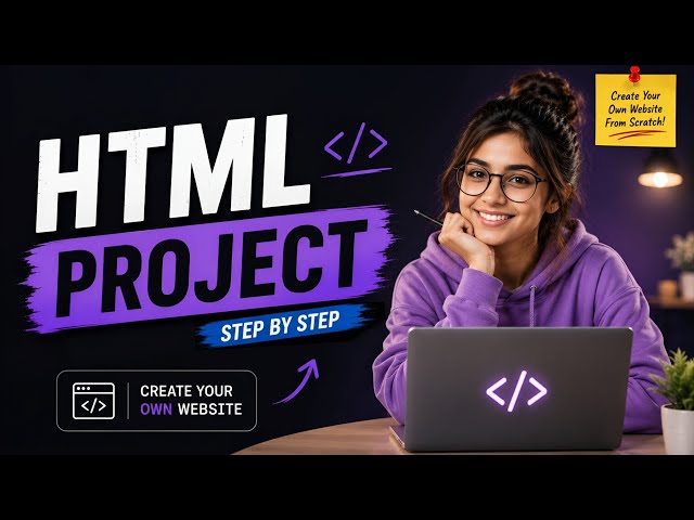 Lec 8: HTML5 Final Project: Create a Complete Webpage from Scratch