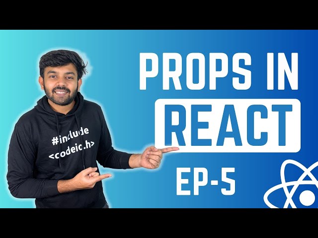 Props in React | React Ep-5 | code io - Tamil