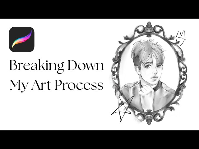 Breaking Down My Art Process | Full Procreate Timelapse