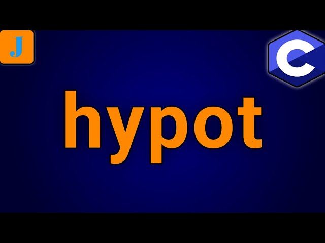C hypot
