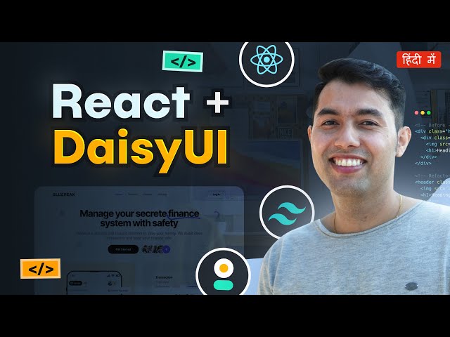 Build a Website with React & DaisyUI - Tailwind's Top Component Library