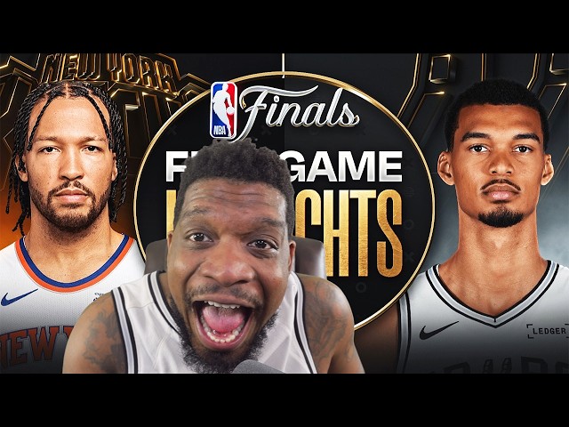 BRUNSON KNOCKS OFF WEMBY! TRADE FOX NOW!! #3 KNICKS at #2 SPURS | NBA FINALS GAME 5 HIGHLIGHTS
