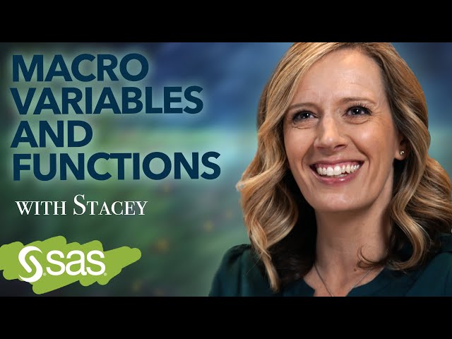 SAS Tutorial | How to Create Macro Variables and Use Macro Functions