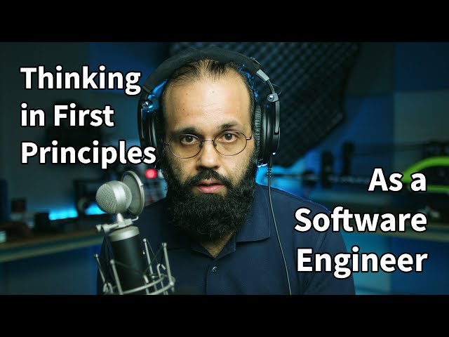 Thinking in First Principles with Data Structures and Algorithms