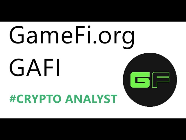 GameFi.org GAFI - Crypto Prediction