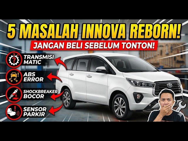 Sering Rusak? Bongkar Habis Kekurangan Kijang Innova Reborn Bensin