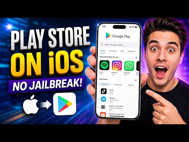 ⬇️ How to Install Play Store on iOS ✅ Download Google Play Store on iPhone/iPad | OFFICIAL Method