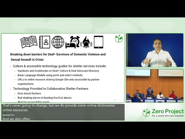 #ZeroCon25: Tech solutions for deaf and hard of hearing individuals