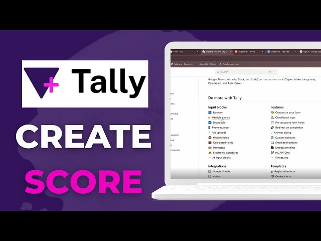 How To Create A Score Assessment In Tally.so