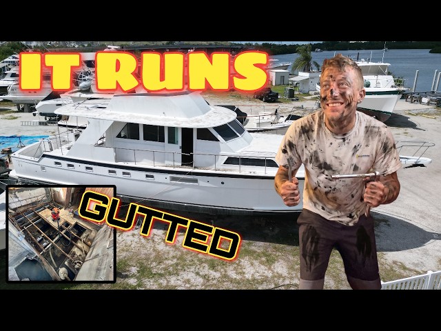 I Got My $5,000 60ft Yacht Running...Then I Gutted It