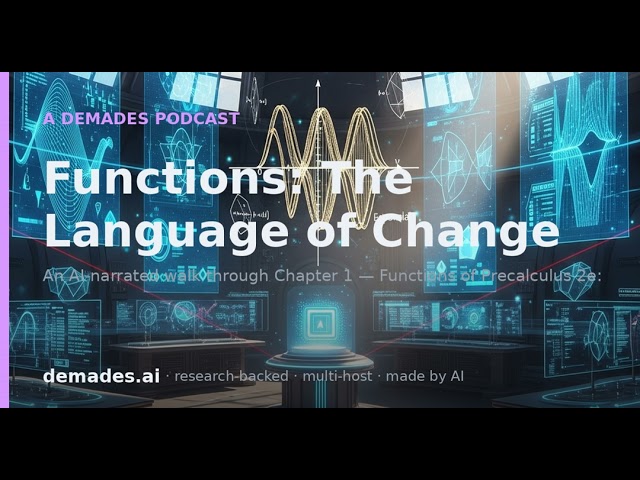 Functions: The Language of Change
