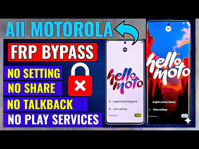 MOTO FRP BYPASS — Do’s & Don’ts (Safe Methods Only)