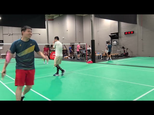 MBPC - SEP 4, 2026 - Sarah & Talal vs Tinh & Will game 2 #badminton 