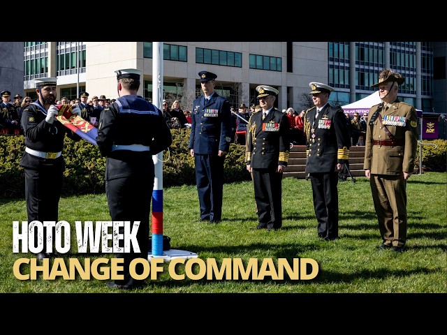 ADF | HOTO week -  Change of Command