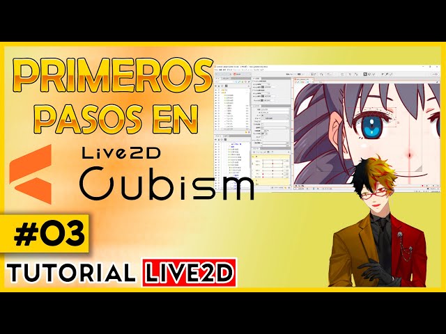 FIRST steps in LIVE2D | DRAW ORDER | Virtual Youtuber | Live2d Tutorial #3
