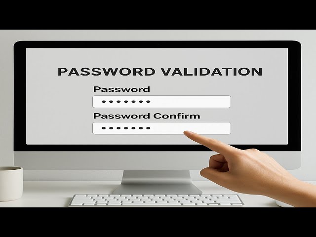 Password Validation with Regular Expression and Error Checks