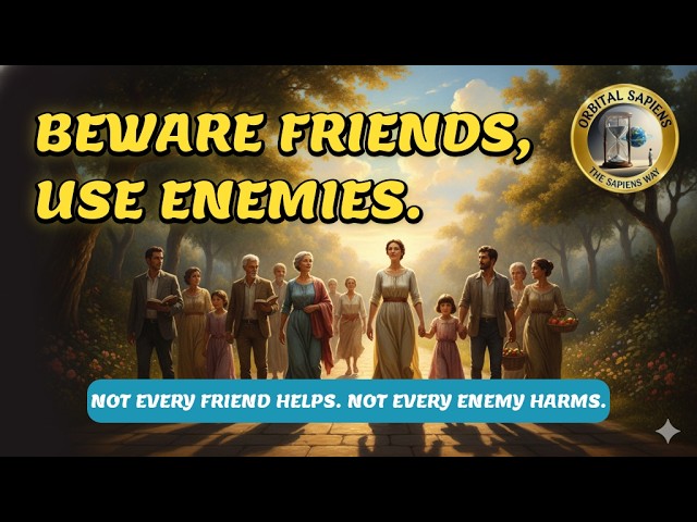 Beware Friends, Use Enemies. | Not every friend helps. Not every enemy harms. | Quick Quiz!