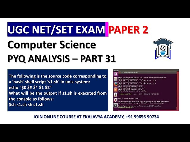 (Tamil) TNSET 2021 | Paper 2 Computer Science | UNIX | UGC NET | PGTRB CS | P- 31
