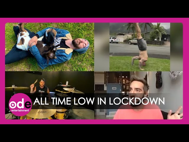 All Time Low in Lockdown: Baby Goats, Workouts & Geocaching