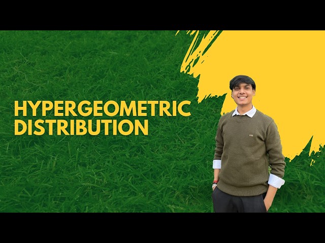 Hypergeometric Distribution | Probability & Statistics | Engineering Mathematics | Gurugram | IPU
