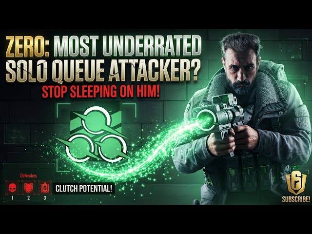 Is Zero the most underrated solo queue attacker in siege ? | Rainbow Six Siege #r6siege 