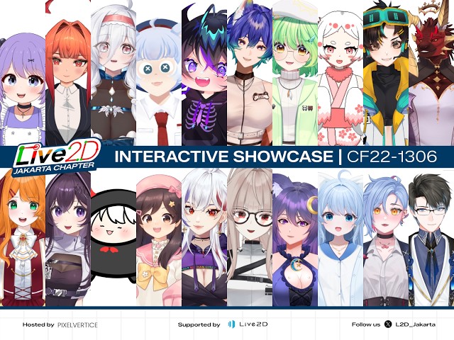 [Live2D Jakarta Chapter 2026] Indonesia's First Live2D Chapter at Comic Frontier 22!
