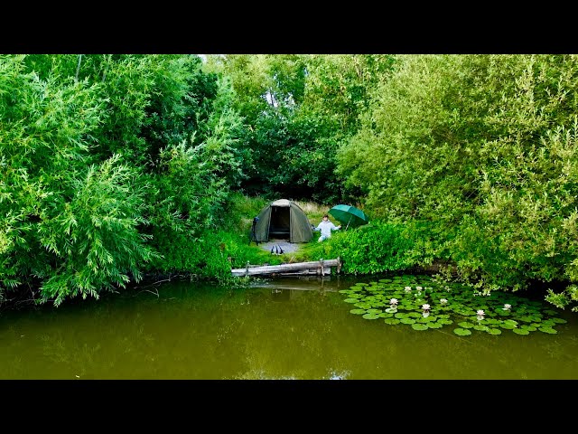 Overnight Carp Fishing This Small Lake For Its Big Carp!