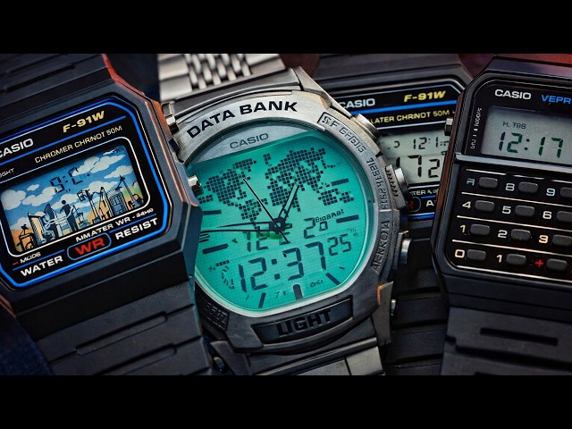 TOP 10 ICONIC CASIO WATCHES FROM THE 80S | LEGENDARY DIGITAL CLASSICS