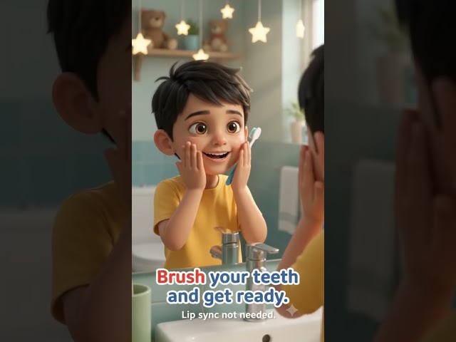 My Morning Routine ☀️ | Good Habits for Kids | Smart Kids World #goodhabits #smartkidsworld