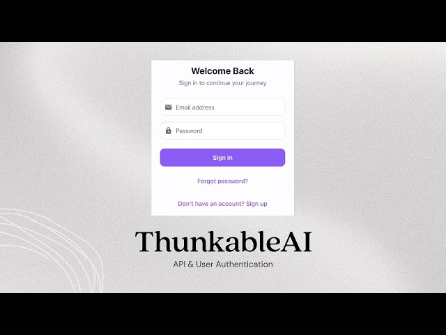 How to Build User Sign-up, Login, and Authentication With Firebase API - Thunkable AI