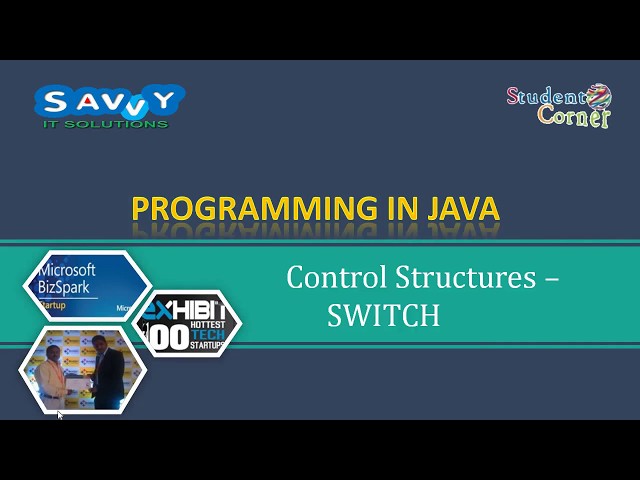[2020] - Programming in JAVA - Switch Case part2