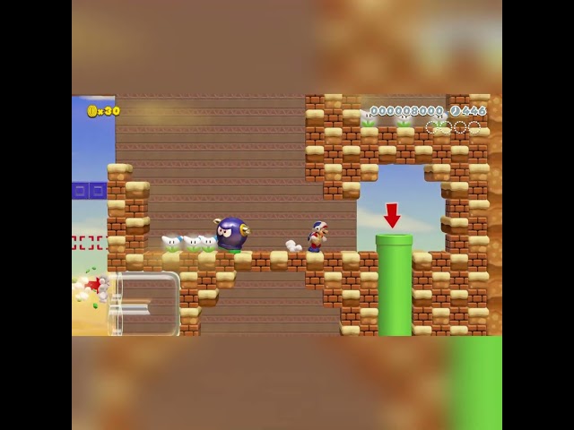 ☆⌒:Boomerang Minigames:⌒★ by ☆★√K¡rb★☆♪ [Kirb] 🌎World Record! #shorts 🍄Super Mario Maker 2 #dxy