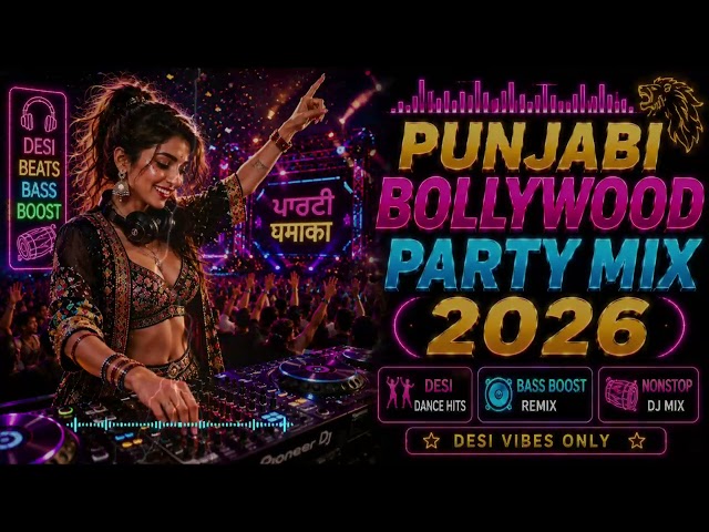 Punjabi Bollywood Party Mix 2026 🔥 | Desi Dance Hits • Bass Boost Remix