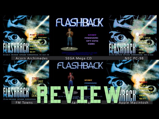 Flashback (1992) Video Game Vintage Review (Spoiler free) | Also Comparing All Ports/Versions
