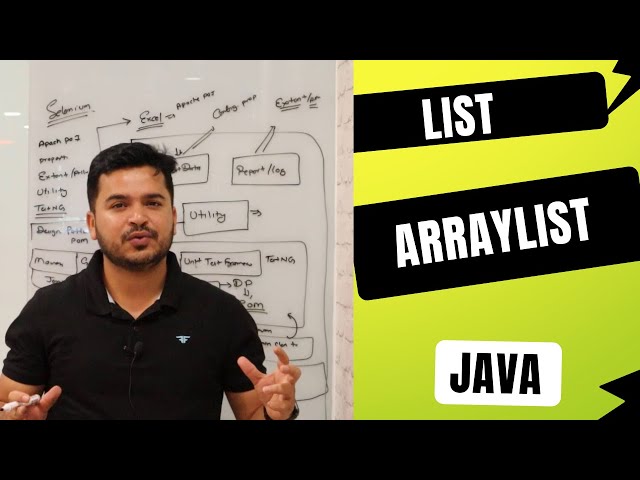 Understanding ArrayList in Java and Its Usage in Selenium WebDriver