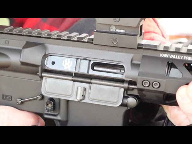 [15] 9mm AR Bolt Bounce Testing - Solid Buffer vs Moving Weights - 1000fps slow-mo