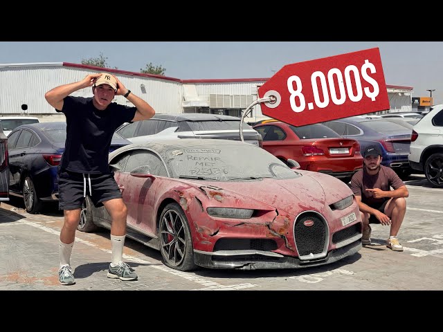 Cementerio de coches de lujo ABANDONADOS de Dubai