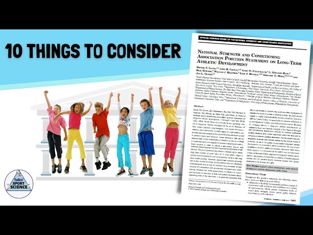 10 PILLARS FOR SUCCESSFUL LONG-TERM ATHLETIC DEVELOPMENT (BY RHODRI S. LLOYD ET AL.)