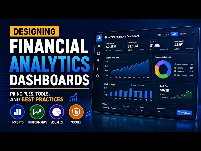 Designing Financial Analytics Dashboards: Principles, Tools, and Best Practices