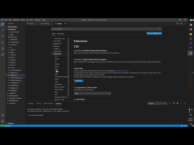 How to Enable Emmet For React JSX and JavaScript