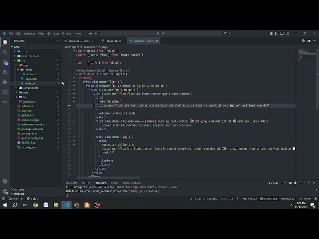 React Native #12: [CK] Implementing Grocery