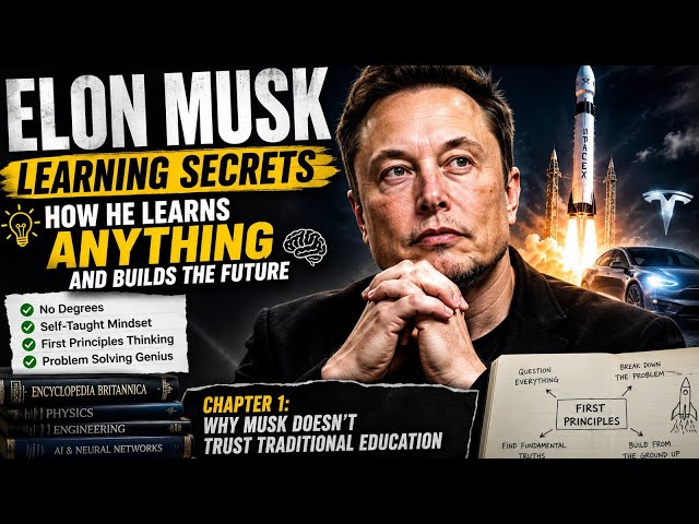 How Elon Musk Learns Anything So Fast | The Mindset Behind His Success