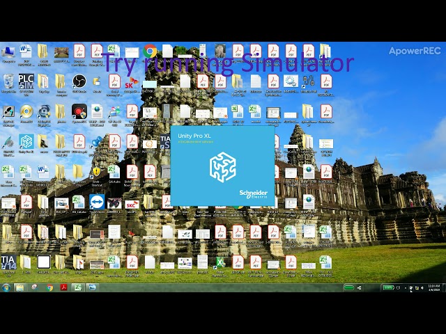 Schneider Unity Pro Simulator enable